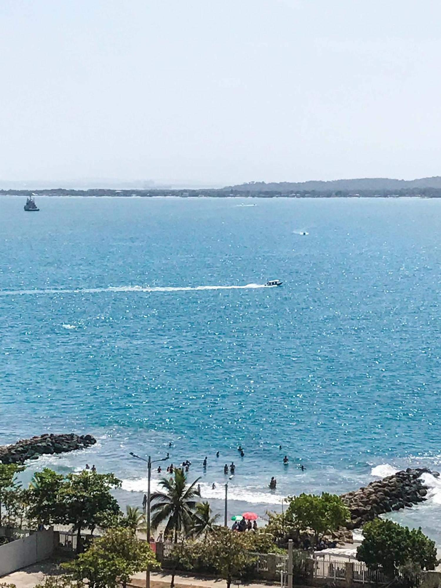 Aparta Estudio Confortable Vista Al Mar Cartagena Bagian luar foto